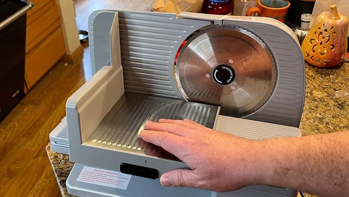 Watch Chef's Choice Food Slicer Use, Cleaning and Review on